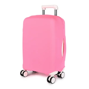 Kép 1/6 - Kis Méretű Neon Rózsaszín Bőröndvédő Huzat