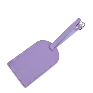 Kép 3/4 - Lila Műbőr Poggyászcímke