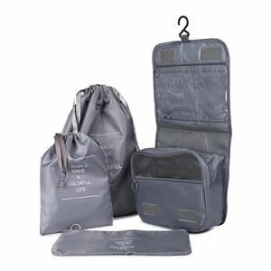 Kép 2/6 - Szürke Neszesszer és Rendszerező Szett