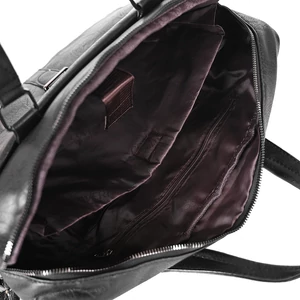 Kép 4/5 - Coveri Fekete Műbőr Laptoptáska