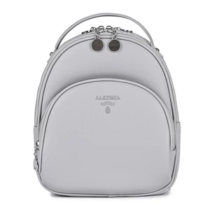 Kép 2/5 - Alex &amp; Mia Szürke Műbőr Kisméretű Divat Hátizsák