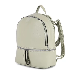 Kép 1/5 - Zöld Műbőr Női Hátitáska