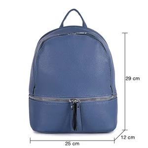 Kép 4/5 - Kék Műbőr Női Hátitáska
