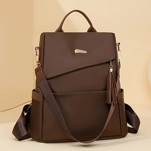 Kép 2/2 - Barna Női Vízhatlan Biztonsági Hátizsák