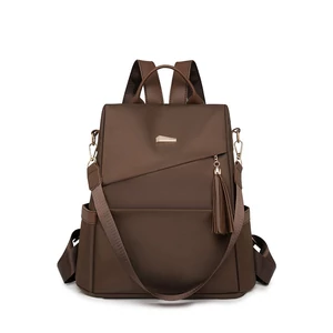 Kép 1/2 - Barna Női Vízhatlan Biztonsági Hátizsák