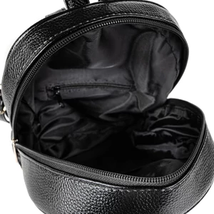 Kép 4/4 - Prestige Arany-Fekete Női Műbőr Hátitáska