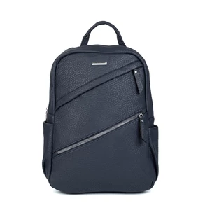 Kép 2/4 - Silvia Rosa Sötétkék Női Műbőr Hátitáska