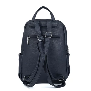 Kép 3/4 - Silvia Rosa Sötétkék Női Műbőr Hátitáska