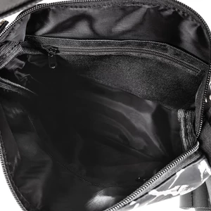 Kép 4/4 - Zellia Fekete-Ezüst Színű Mintás Váll- és Hátitáska