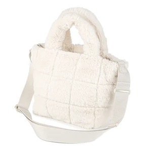 Kép 3/5 - David Jones Bézs Műszőrmés Kézitáska