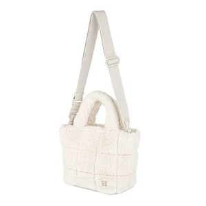 Kép 4/5 - David Jones Bézs Műszőrmés Kézitáska