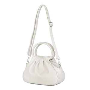 Kép 4/5 - Vera Pelle Kávébarna Valódi Bőr Kézitáska