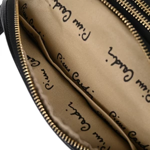 Kép 5/6 - Pierre Cardin Bézs Valódi Bőr Oldaltáska