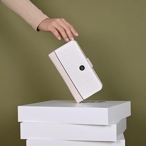Kép 4/4 - Eslee Narancssárga Női Pénztárca
