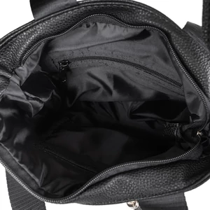 Kép 4/4 - Zellia Fekete-Bronz Színű Női Válltáska