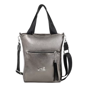 Kép 2/4 - Zellia Fekete-Bronz Színű Női Válltáska