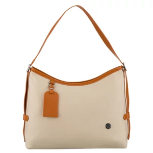 Kép 2/7 - Peterson Sötétbézs Női Műbőr Válltáska