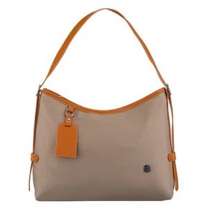 Kép 2/7 - Peterson Sötétbézs Női Műbőr Válltáska