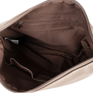 Kép 4/4 - JGL Fekete-Párduc Mintás Kifordítható Női Műbőr Válltáska