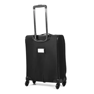 Kép 2/7 - Touareg Fekete Kis Méretű Puha Falú Bőrönd