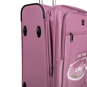 Kép 5/7 - Touareg Fekete Kis Méretű Puha Falú Bőrönd