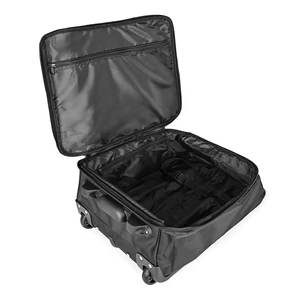 Kép 5/8 - Ormi Keki Zöld Kis Méretű Puha Falú Összecsukható Bőrönd