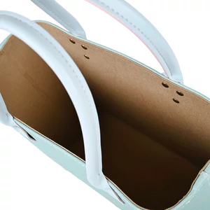 Kép 4/4 - Fehér Kis Méretű Shopper Táska