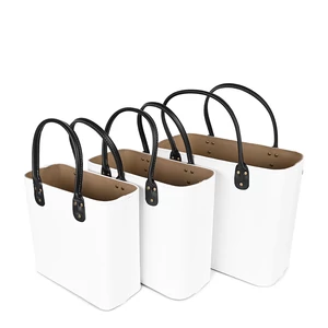 Kép 3/4 - Fehér Kis Méretű Shopper Táska