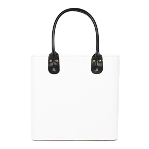 Kép 2/4 - Fehér Kis Méretű Shopper Táska