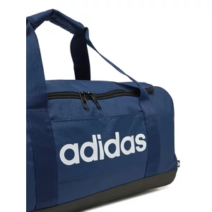 Kép 6/6 - Adidas Linear Duffel Kis Méretű Sötétkék Sporttáska