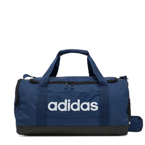 Kép 2/6 - Adidas Linear Duffel Kis Méretű Sötétkék Sporttáska