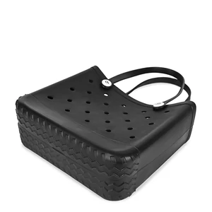 Kép 5/5 - Rózsaszín Vízálló Gumi Strandtáska