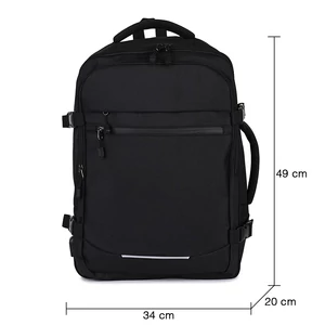 Kép 4/7 - Fekete Utazó Hátitáska