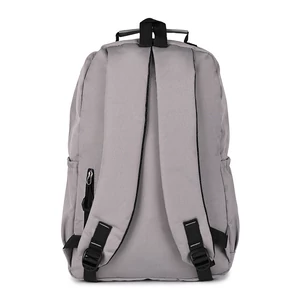Kép 3/7 - Szürke Uniszex Hátitáska Laptoptartóval