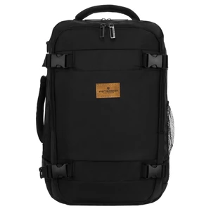 Kép 2/7 - Peterson Fekete Ingyenes Méretű Fedélzeti Táska (40x25x20 cm)