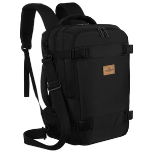 Kép 1/7 - Peterson Fekete Ingyenes Méretű Fedélzeti Táska (40x25x20 cm)