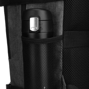 Kép 11/13 - Peterson Szürke Kézipoggyász Méretű Hátitáska (40x25x20)