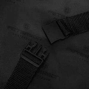 Kép 12/13 - Peterson Szürke Kézipoggyász Méretű Hátitáska (40x25x20)