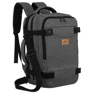 Kép 1/13 - Peterson Szürke Kézipoggyász Méretű Hátitáska (40x25x20)