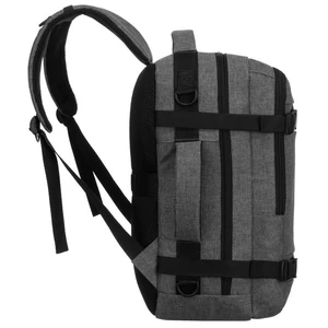 Kép 4/13 - Peterson Szürke Kézipoggyász Méretű Hátitáska (40x25x20)