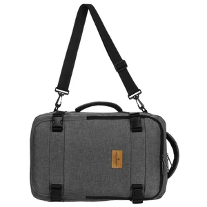 Kép 7/13 - Peterson Szürke Kézipoggyász Méretű Hátitáska (40x25x20)