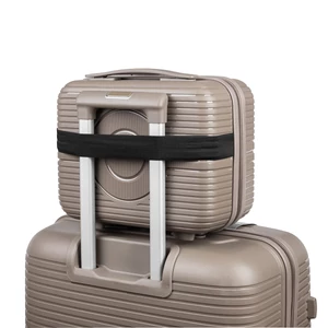 Kép 3/4 - Baoluo Sötét Arany Színű Bőröndre Akasztható Táska (25x30x17)