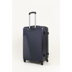 Kép 3/6 - LC Sötétkék Közepes Méretű Kemény Bőrönd