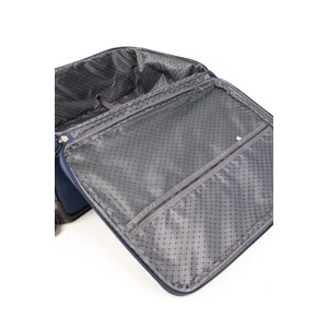 Kép 6/7 - Besty Nagyméretű Kávé Színű Puha Falú Bőrönd Szett