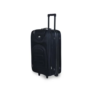 Kép 2/6 - Hachi Fekete Nagyméretű Puha Falú Bőrönd