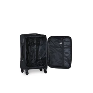 Kép 8/8 - Bordó Színű Puha Nagy Méretű Bőrönd