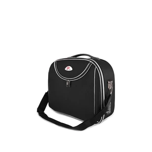 Kép 2/6 - Fekete Bőröndre Akasztható Táska Nagy Méretű