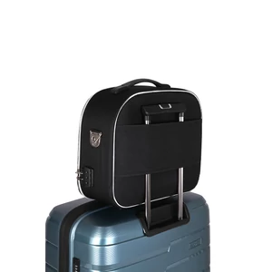 Kép 4/6 - Fekete Bőröndre Akasztható Táska Nagy Méretű