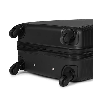 Kép 4/6 - Leonardo Da Vinci Rózsaszín Nagy Méretű Négykerekű Csendes Bőrönd