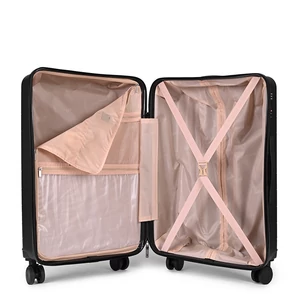 Kép 5/7 - Ormi Világoszöld Nagy Méretű Négykerekű Csendes Könnyű Bőrönd